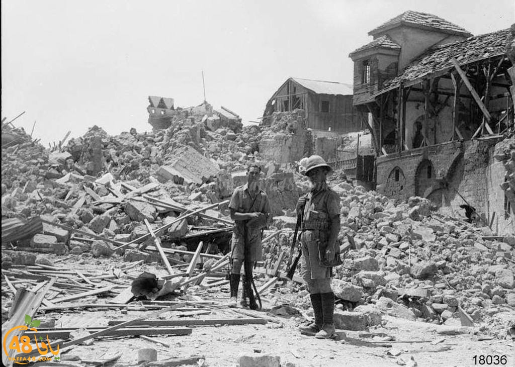 صور نادرة جداً ليافا تُظهر أعمال التفجير والدمار في عام ثورة 1936